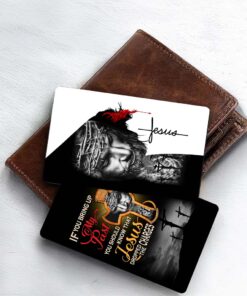 Personalized Jesus Wallet Card QFHM5040302
