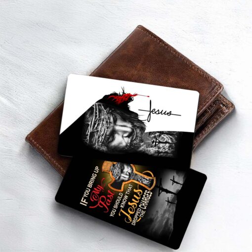 Personalized Jesus Wallet Card QFHM5040302