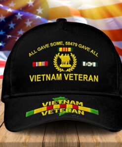 Personalized Vietnam Veteran 2D Embroided Cap QFTD5260301