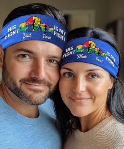Personalized Autism Headband Gift for Autism Mom and Dad NPND5260305