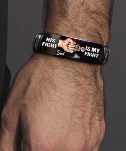 Custom Autism Dad  Bracelet , Gift For Autism Family, Father Day Gift UKND5180303