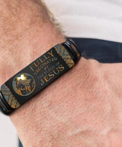 Jesus Bracelet, Fully Vaccinated By The Blood Of Jesus Bracelet NPTZ5180303