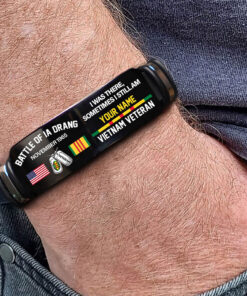 Personalized Vietnam Veteran Darang Valley I Was There Sometimes I Still Am Bracelet QFND5190303