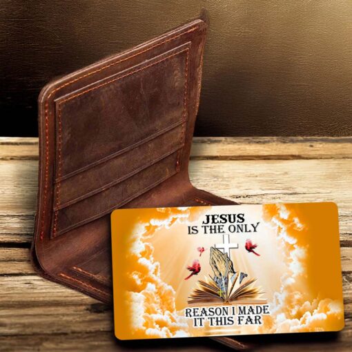 Personalized Jesus Wallet Card QFHM5050301 - Image 2