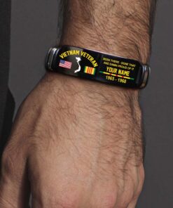 Personalized Vietnam Veteran Bracelet NPND5120303