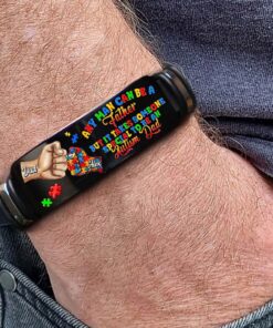 Custom Autism Dad Bracelet , Gift For Autism Family, Father Day Gift QFND5210303