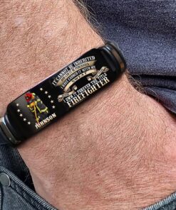 Personalized Firefighter Bracelet, I Own It Forever The Title Firefighter Bracelet NPND5250305