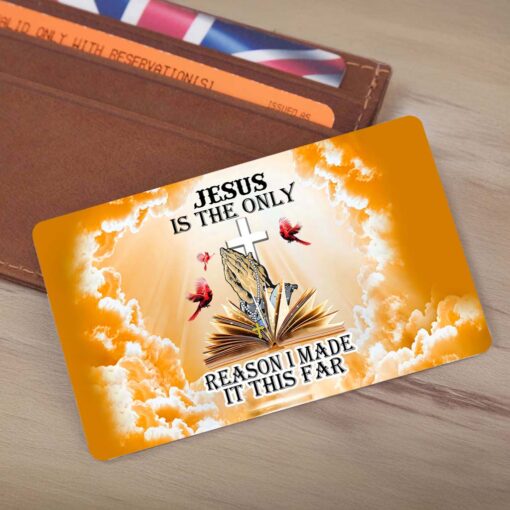 Personalized Jesus Wallet Card QFHM5050301