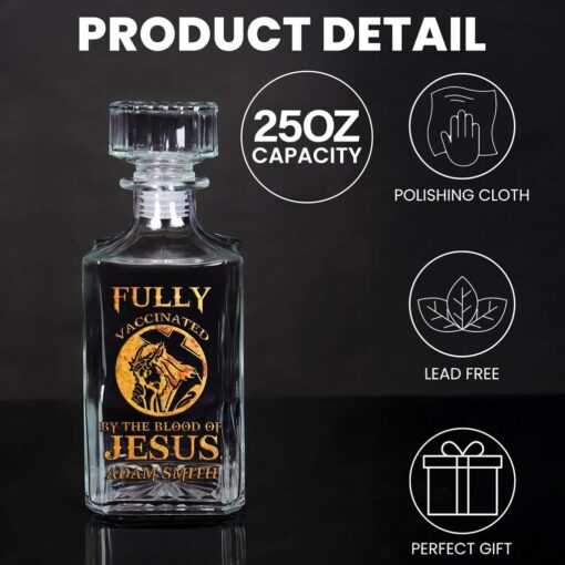 Personalized Jesus Whiskey Bottle QFTD5110301 - Image 6