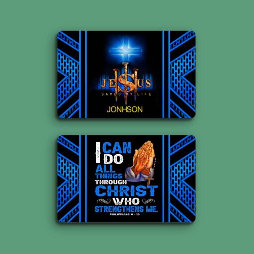 Personalized Jesus Wallet Card QFHM5040301 - Image 5