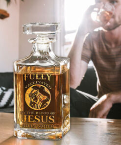 Personalized Jesus Whiskey Bottle QFTD5110301