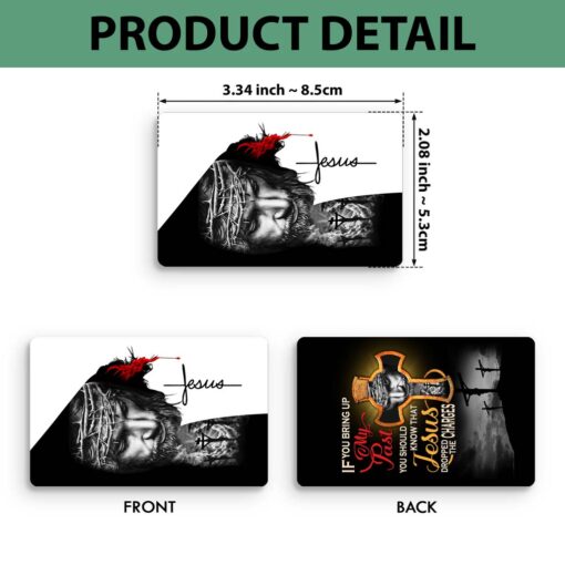 Personalized Jesus Wallet Card QFHM5040302 - Image 6