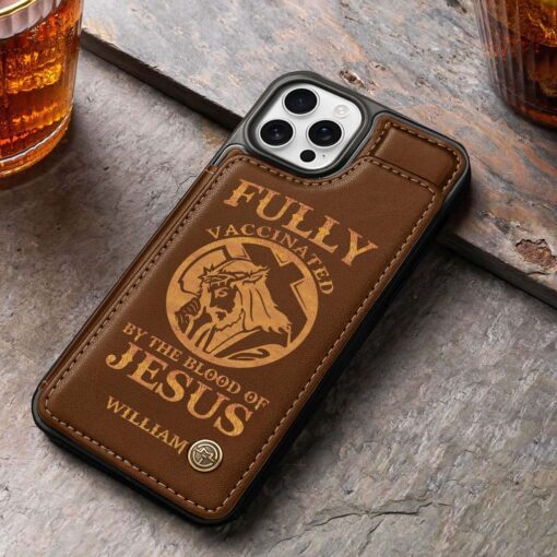 Personalized Jesus Leather Flip Wallet Phone Case QFHM5030301 - Image 6