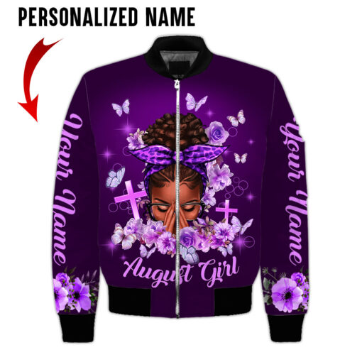 Personalized Name August Girl 3D All Over Printed Clothes QFYY4110701 -8 - Image 8