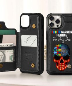Leather Flip Wallet Phone Case TEST PHONE CASE