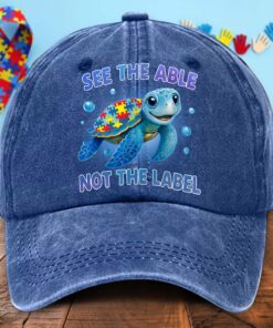 Autism Turtle Demin Hat THHA5110401