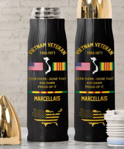Personalized Vietnam Veteran Bullet Tumbler QFNT5110402