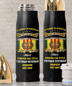 Personalized Vietnam Veteran Bullet Tumbler QFNT5150401