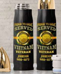 Personalized Vietnam Veteran Bullet Tumbler QFNT5150403