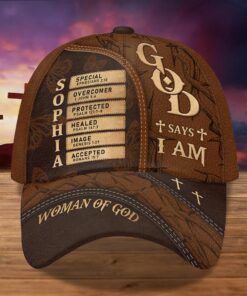 Personalized Jesus Cap, Woman Of God, Christian Gifts for Woman UKPY5250402