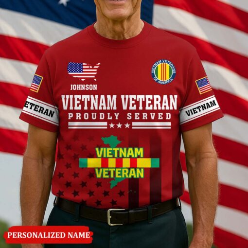 Personalized Vietnam Veteran 3D Shirt QFTD5020403 - Image 4