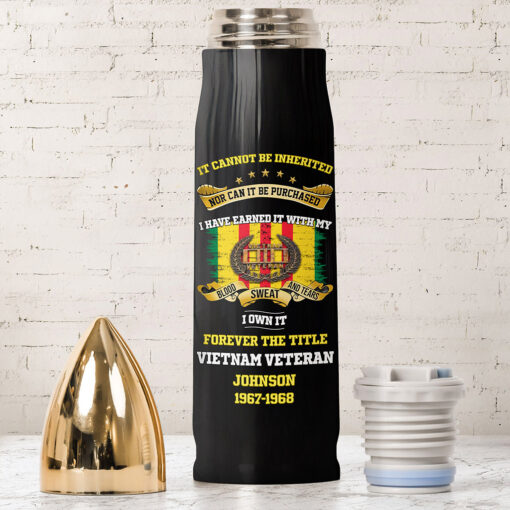 Personalized Vietnam Veteran Bullet Tumbler QFNT5150401 - Image 2