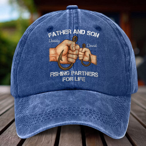 Personalized Fishing Dad Hat NPHH5290401 - Image 4