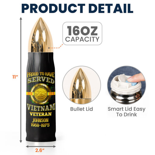 Personalized Vietnam Veteran Bullet Tumbler QFNT5150403 - Image 4