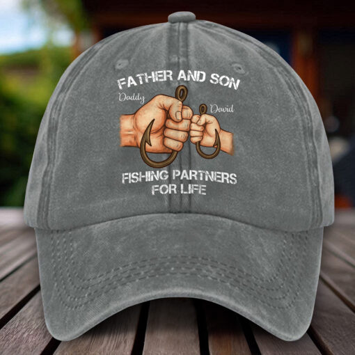 Personalized Fishing Dad Hat NPHH5290401 - Image 3