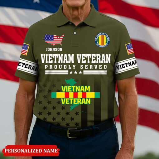 Personalized Vietnam Veteran 3D Shirt QFTD5020403