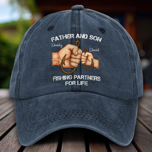 Personalized Fishing Dad Hat NPHH5290401 - Image 2