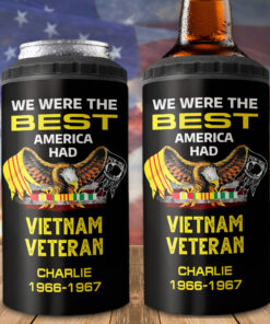 Personalized Vietnam Veteran Can Cooler Tumbler UKNT5150504