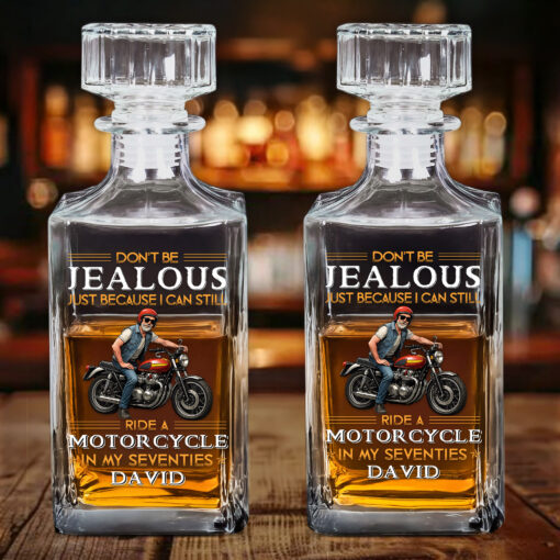 Personalized Motorcycle Whiskey Bottle UKHH5260504 - Image 2