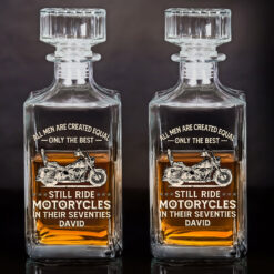 Personalized Motorcycle Whiskey Bottle UKHH5270502