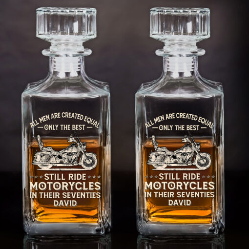 Personalized Motorcycle Whiskey Bottle UKHH5270502