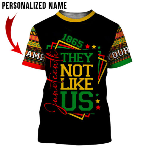 Personalized Juneteenth 3D Shirt QFTD5290501 - Image 2