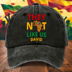 Personalized Juneteenth Distressed Washed Cotton Hat  UKHA5290501