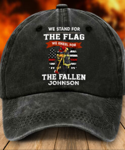Personalized Firefighter Distressed Washed Cotton Printed Hat  MQTZ5240501