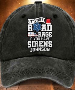 Personalized EMS Distressed Washed Cotton Printed Hat MQND5240504