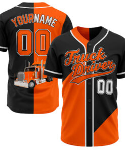 Personalized Truck Driver Baseball Jersey set MQND5060501