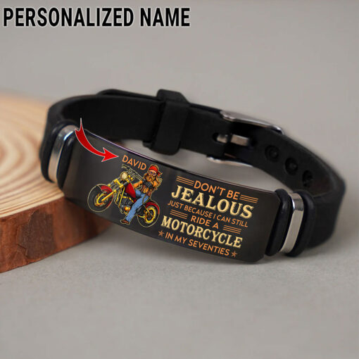 Personalized Motorcycle Bracelet UKTZ5080503 - Image 2