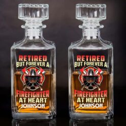 Personalized Fire Fighter Whiskey Bottle MQHM5120504