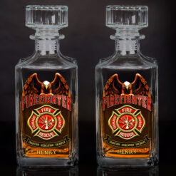 Custom Firefighter Whisky Bottle THHH5130501