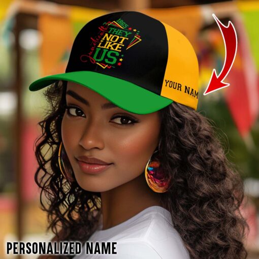 Personalized Juneteenth 3D Cap QFTD5290502