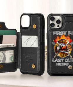 Custom Name Firefighter First In Last Out Flip Phonecase THHH5260502