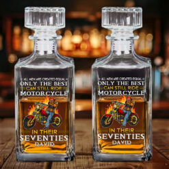 Personalized Motorcycle Whiskey Bottle UKHH5270501