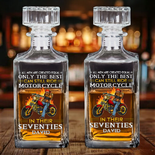 Personalized Motorcycle Whiskey Bottle UKHH5270501