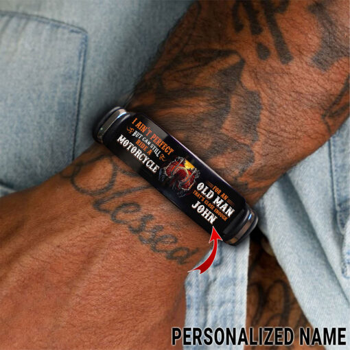 Personalized Motorcycle Bracelet UKTZ5080504 - Image 2