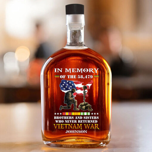 Custom Veteran Whiskey Decanter THTZ5220506 - Image 2