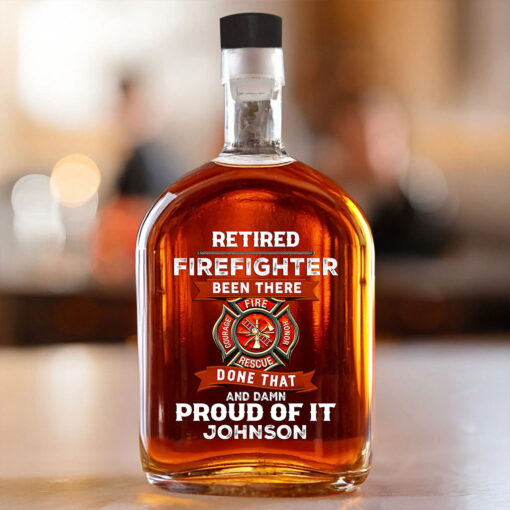 Custom Vietnam Veteran – Proudly Served Whiskey Decanter THTZ5210510 - Image 4